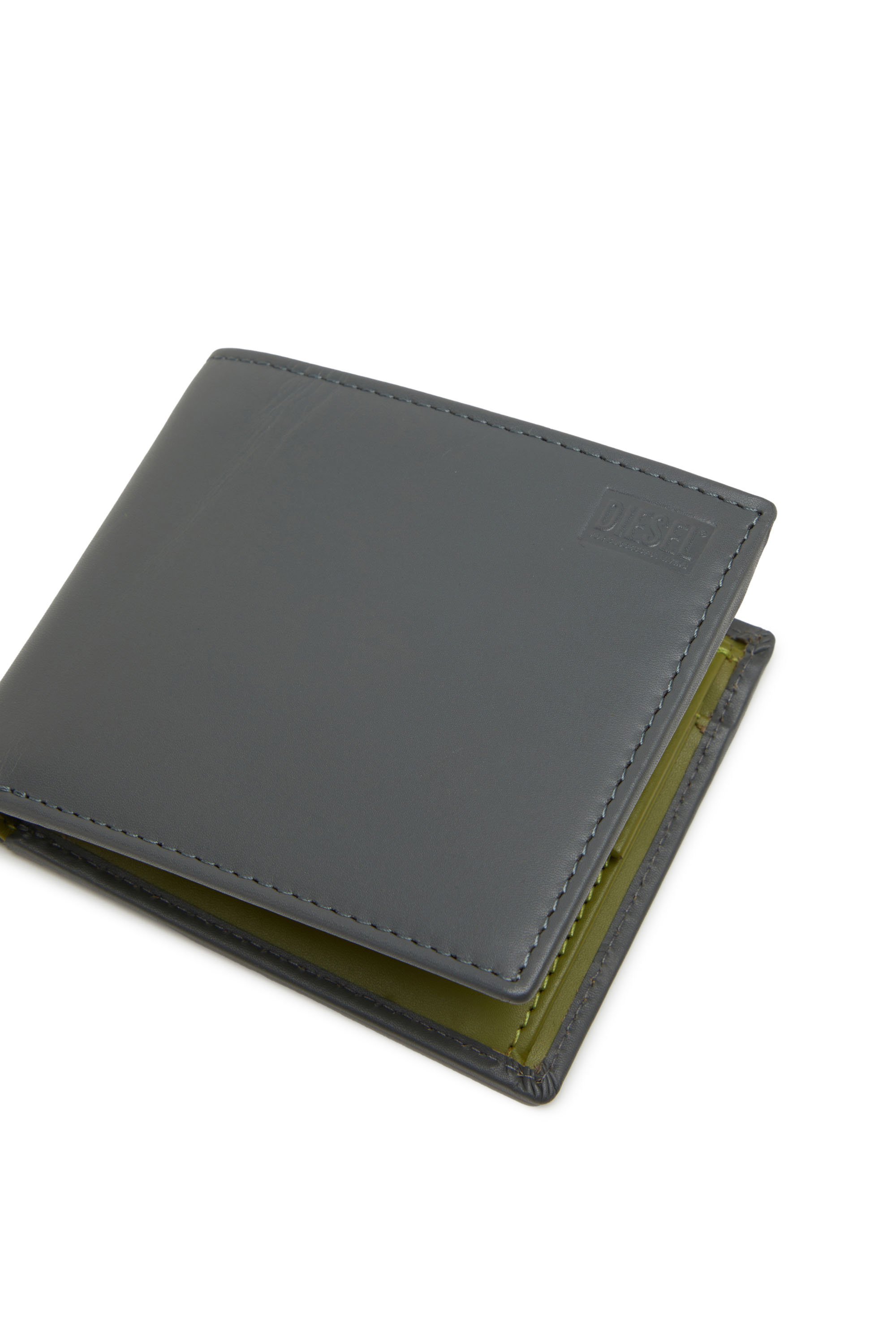 Diesel - BI-FOLD COIN S, Black/Green - Image 4