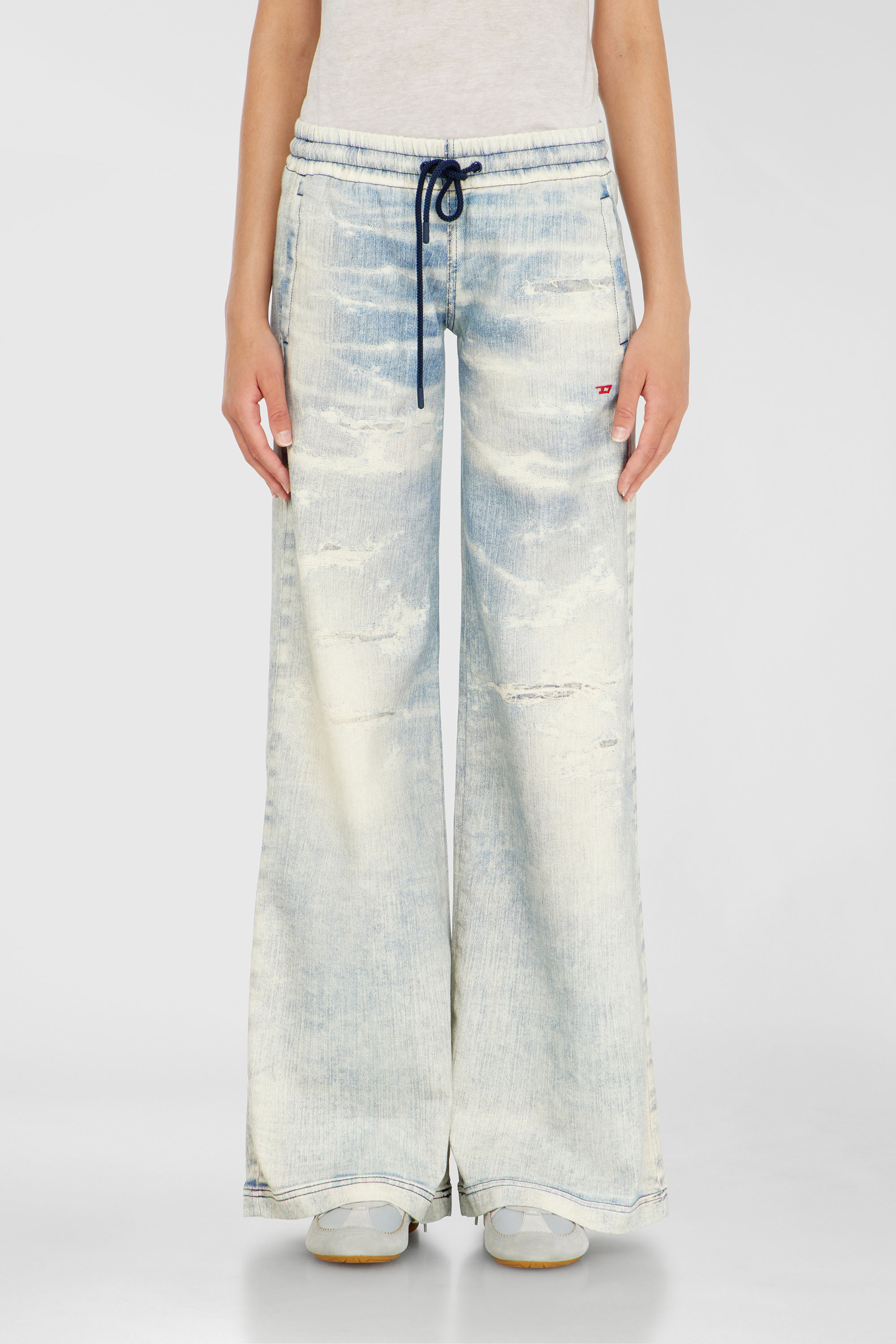 Diesel - Woman's Relaxed 2078 D-Ainty Joggjeans&reg; 068XM, Light Blue - 1
