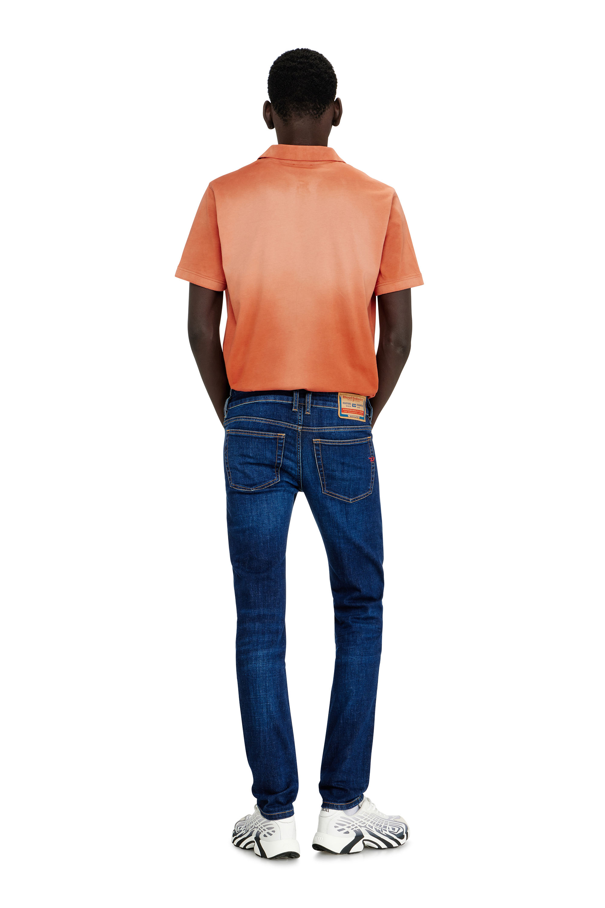 Diesel - Man's Skinny Jeans 1979 Sleenker 09J17, Dark Blue - 4