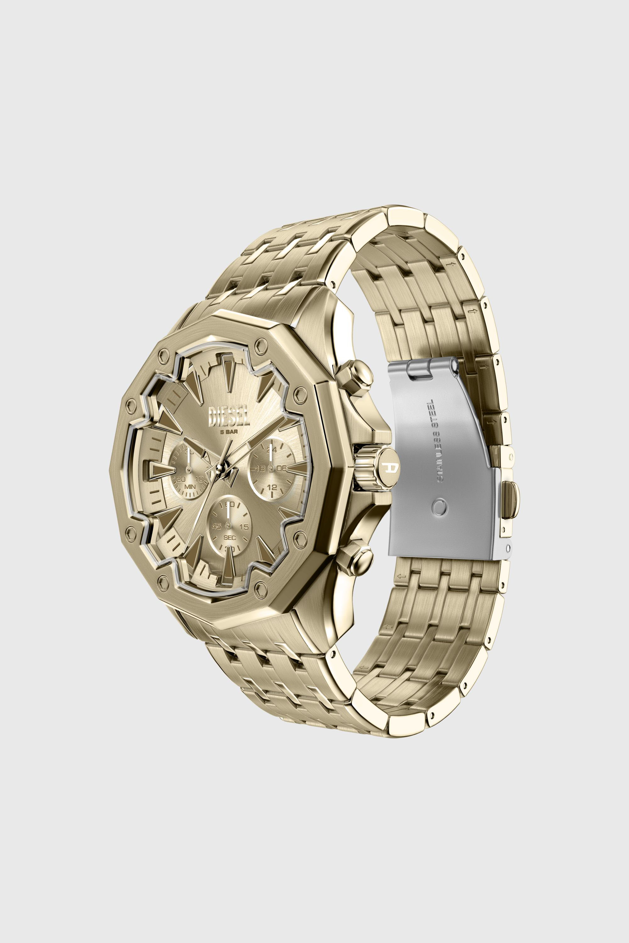 Diesel - DZ4707 WATCH, Man's Stinger Gold-Tone Stainless Steel Watch in Gold - 2