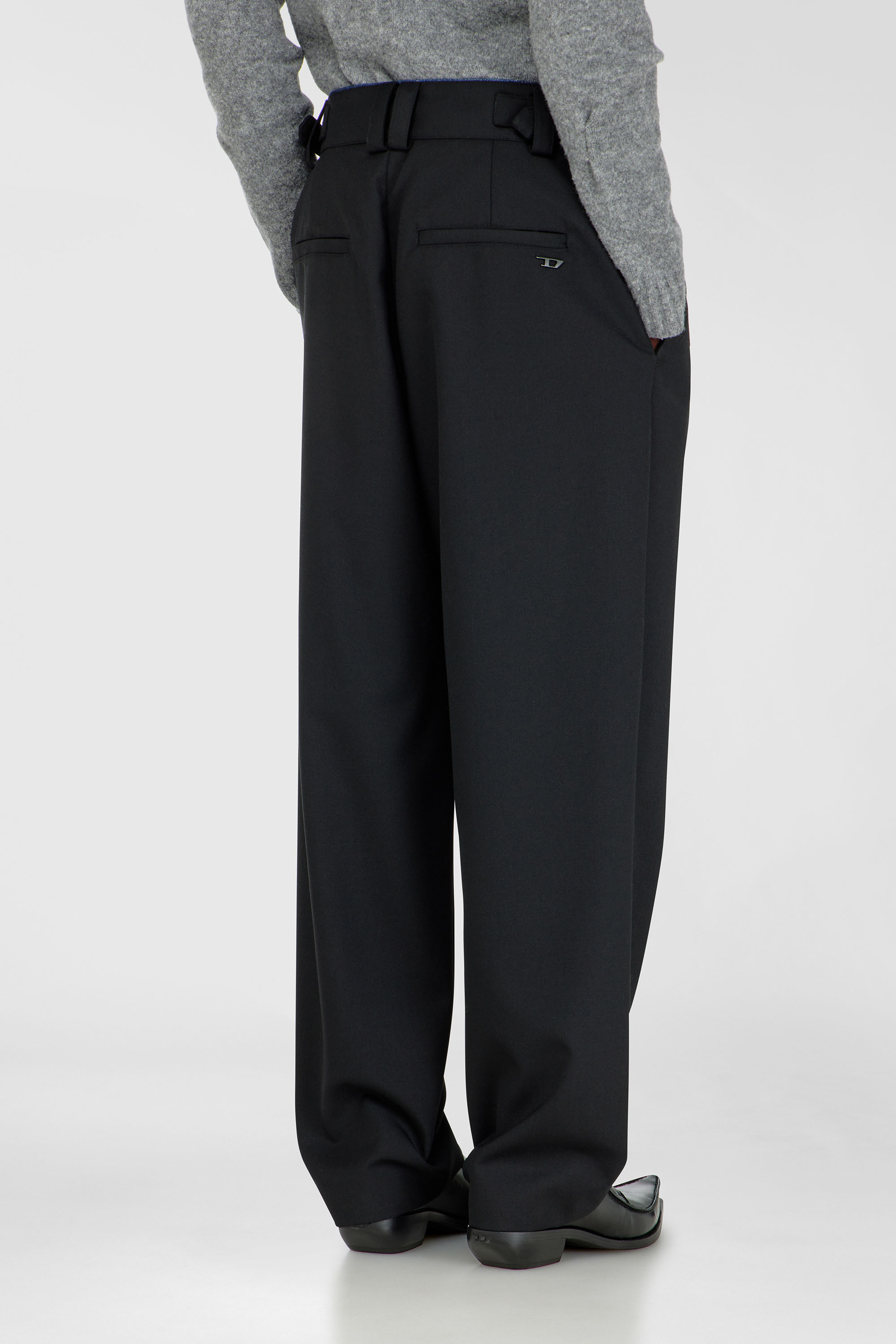 Diesel - P-HIT-COOL, Man's Tailored pants with denim detail in null - 4
