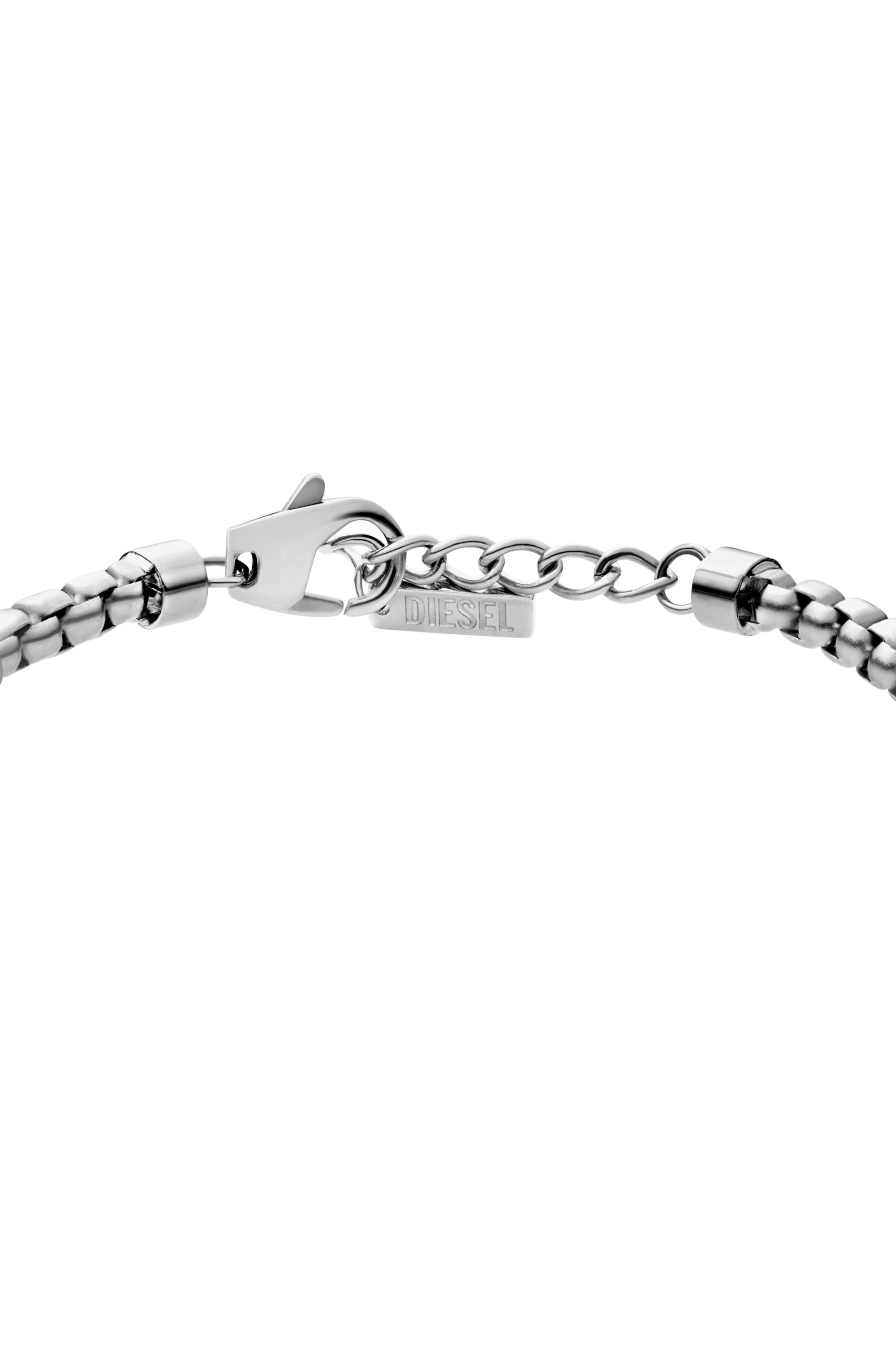 Diesel - DX1633040 JEWELLERY, Unisex's Stainless steel chain bracelet in Silver - 2