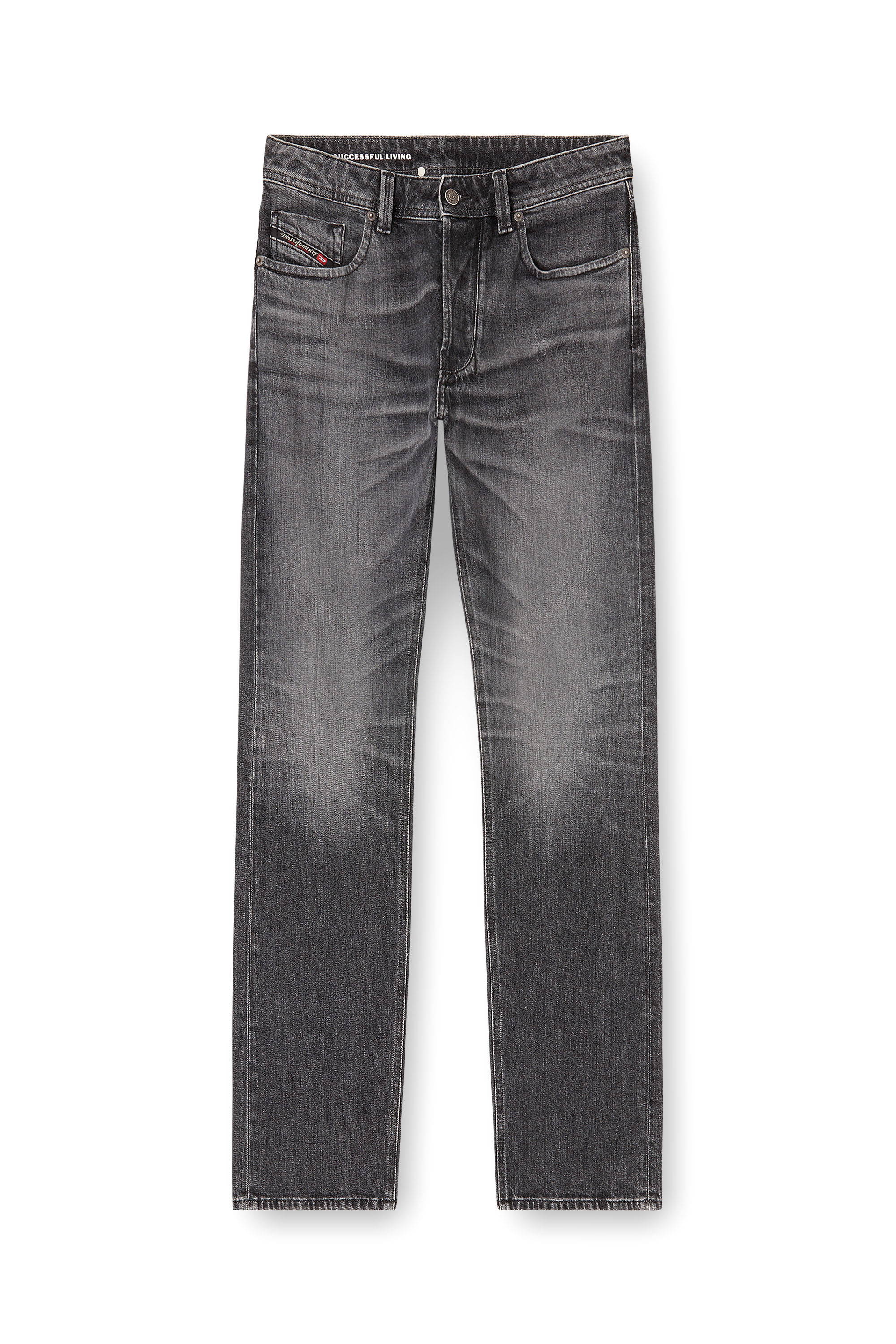 Diesel - Man's Regular Jeans 1985 Larkee 09N49, Grey - 3