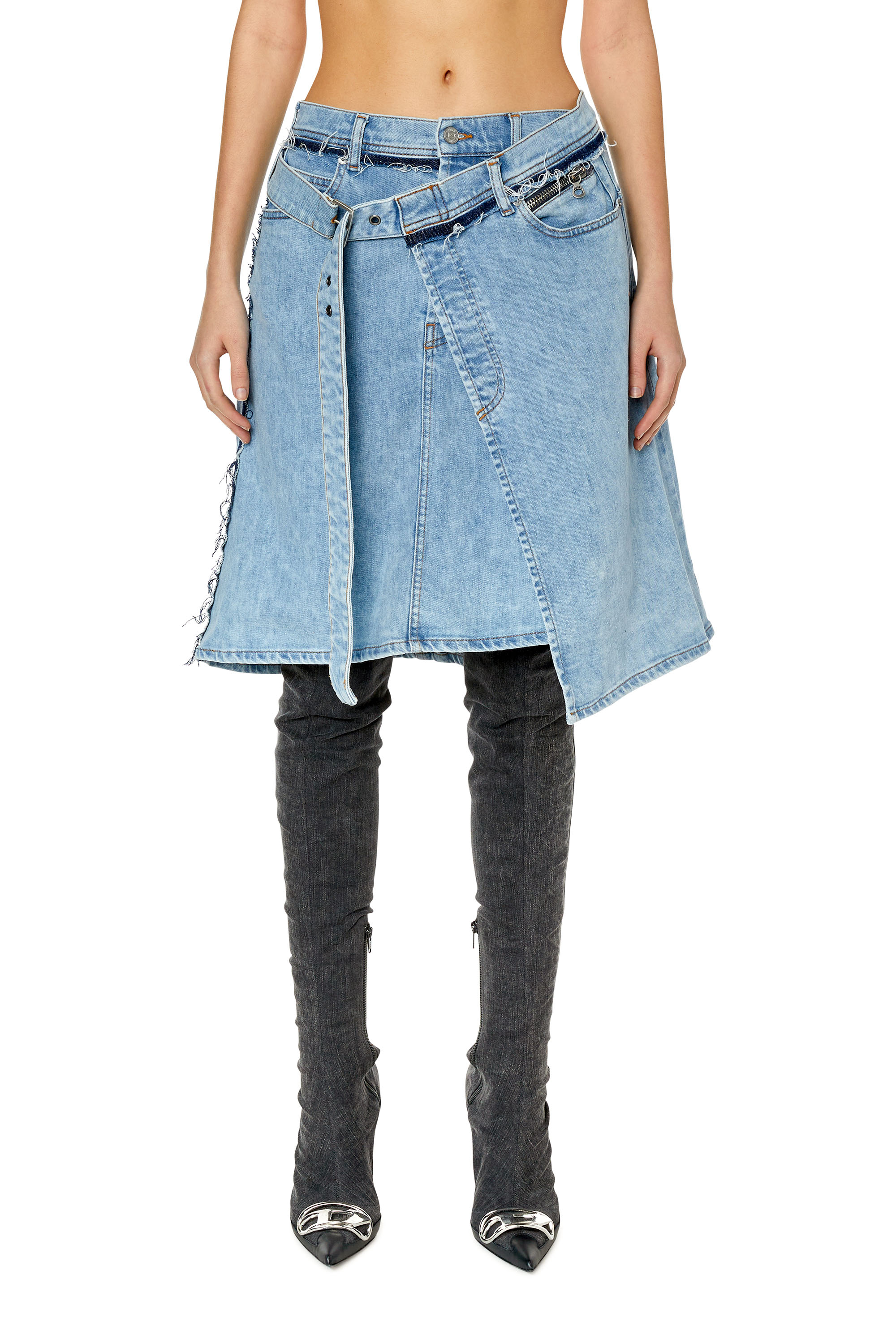 Diesel - DE-PENDENCE-MID, Light Blue - Image 1