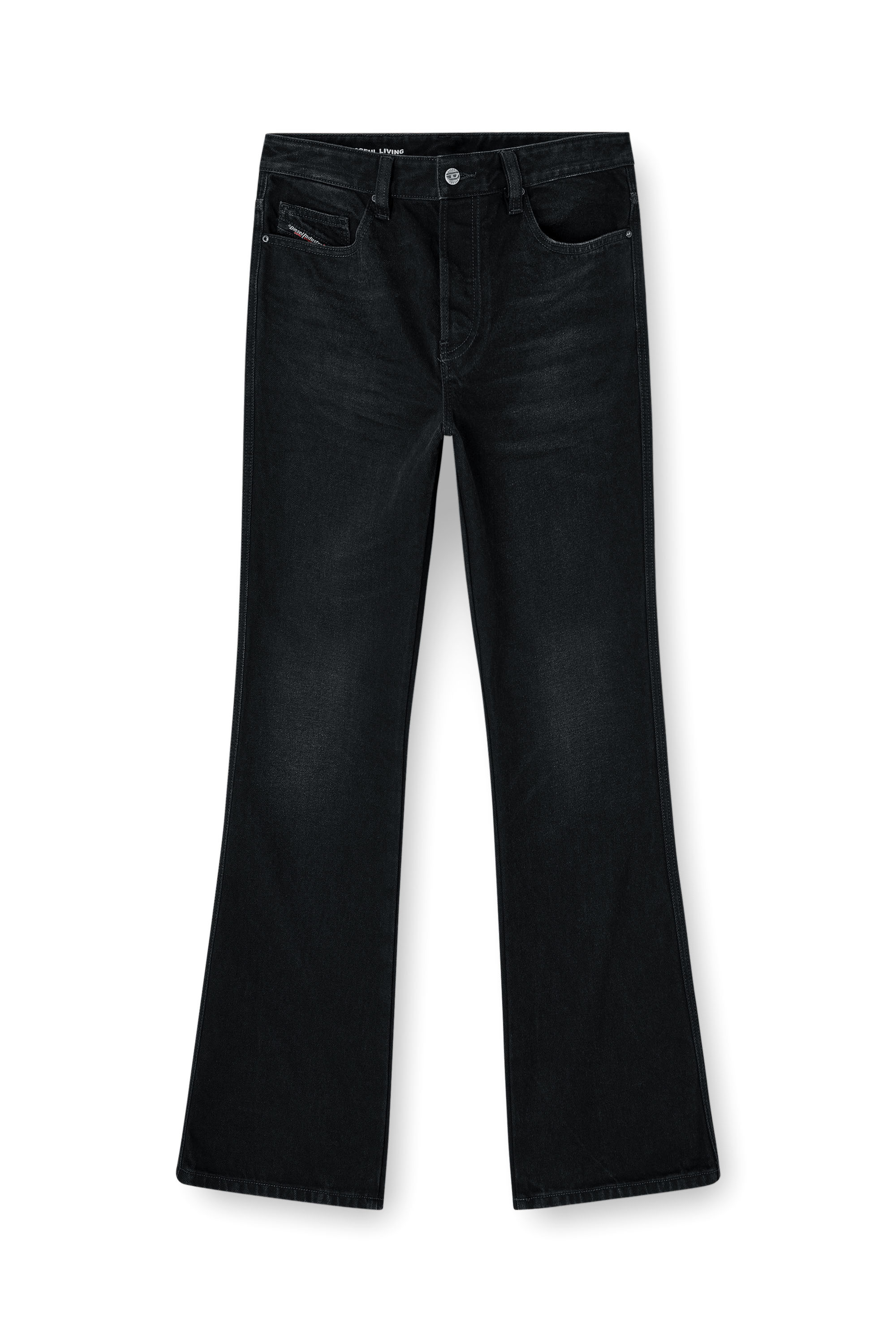 Diesel - Man's Bootcut Jeans 1998 D-Buck 0ADBV, Black - 6