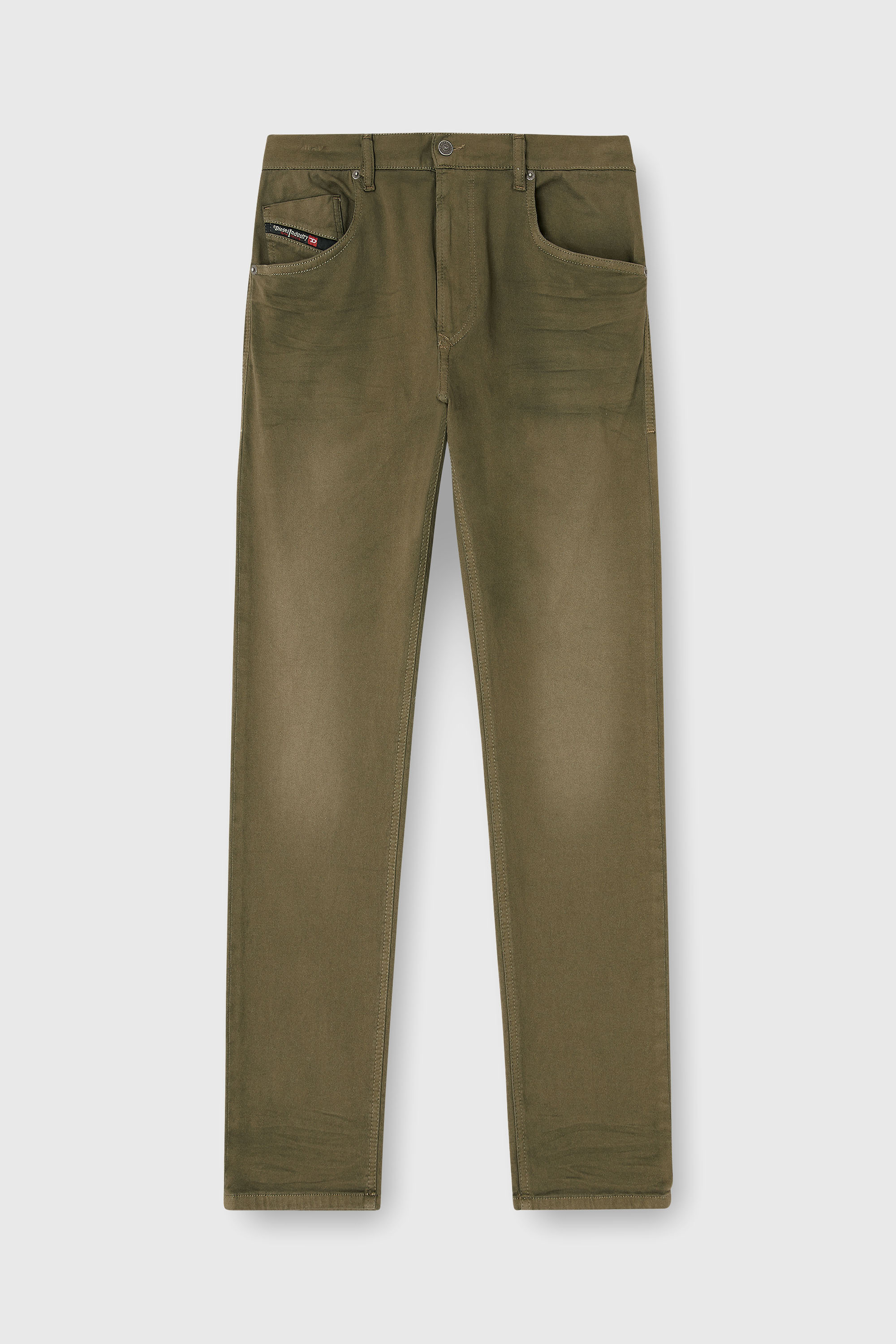 Diesel - Man's Regular 2032 D-Krooley-BW Joggjeans&reg; 0670M, Military Green - 2